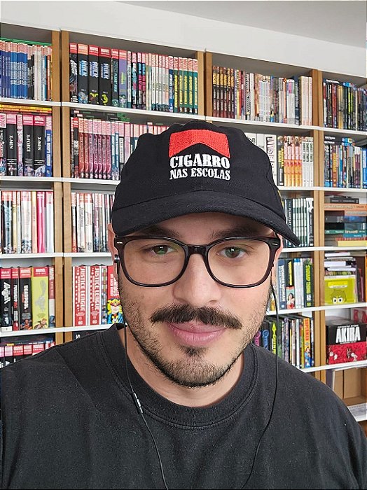 Boné Cigarro Nas Escolas - PRÉ-VENDA ENVIO DIA 30/06