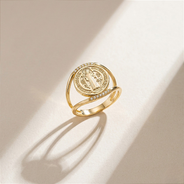 ANEIS E BRINCOS DE SAO BENTO E DO E.SANTO