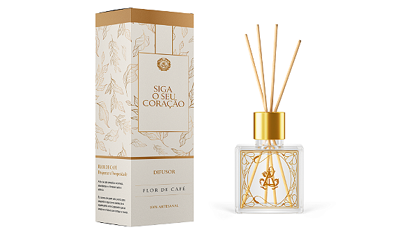 DIFUSOR DE VARETAS - FLOR DE CAFÉ