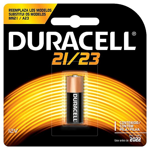 Bateria Duracell Pilha Alcalina 12 Volts MN21 A23 MN21BPL