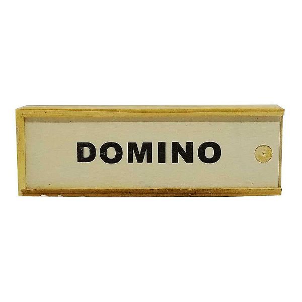 jogo de domino madeira
