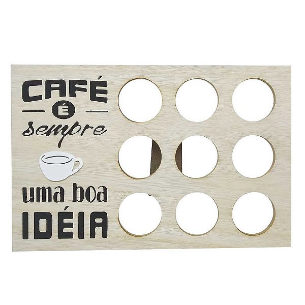 PORTA CAPSULA CAFE MDF 29,5X19,5