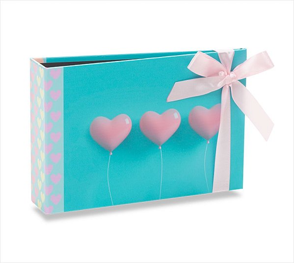 ALBUM GIFT HORIZONTAL FOLHAS PRETAS REBITES PARA 60 FOTOS 10X15 - 228