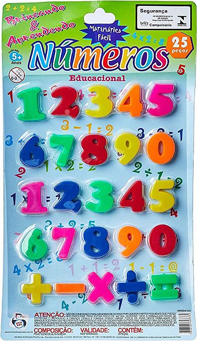 BRINCANDO E APRENDENDO COM OS NUMEROS