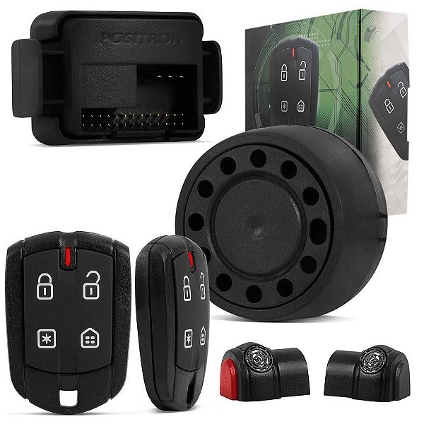 ALARME DE CARRO EXACT 360 CYBER POSITRON COM 2 CONTROLES