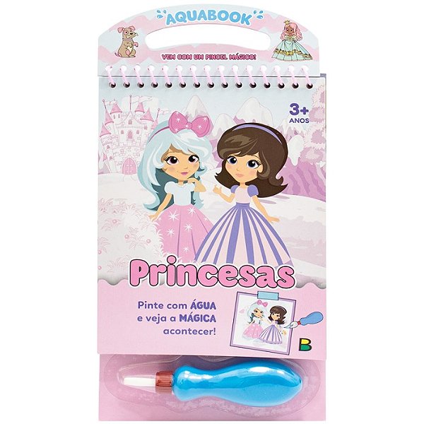 LIVRO AQUABOOK PRINCESAS