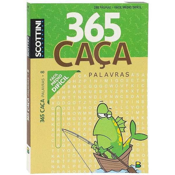 CAÇA-PALAVRAS SCOTTINI 365  (288P) N.8