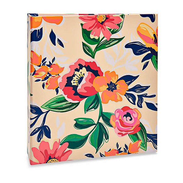 ÁLBUM FLORAL PARA 120 FOTOS 10X15 - 314
