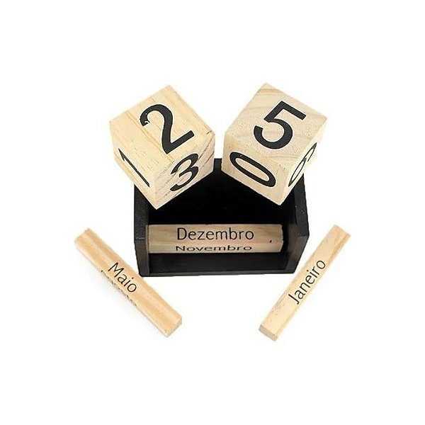 CALENDARIO 8X13X7CM MDF