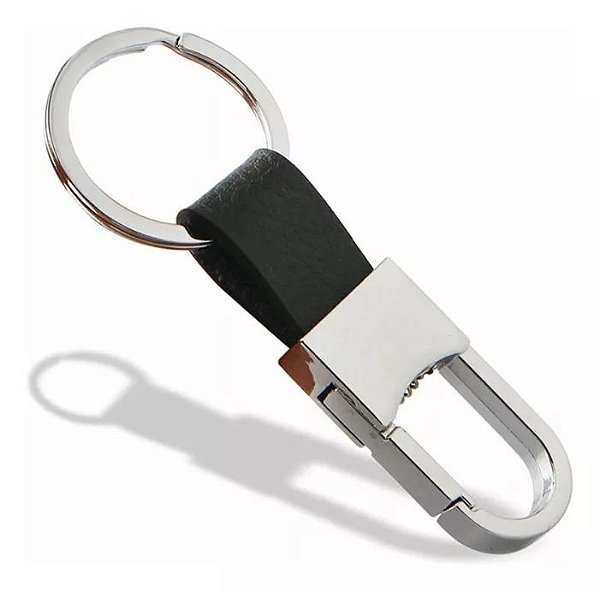 CHAVEIRO MASCULINO COURO SINTETICO