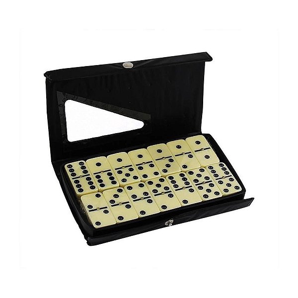 JOGO DE DOMINO 28 PEÇAS 6MM