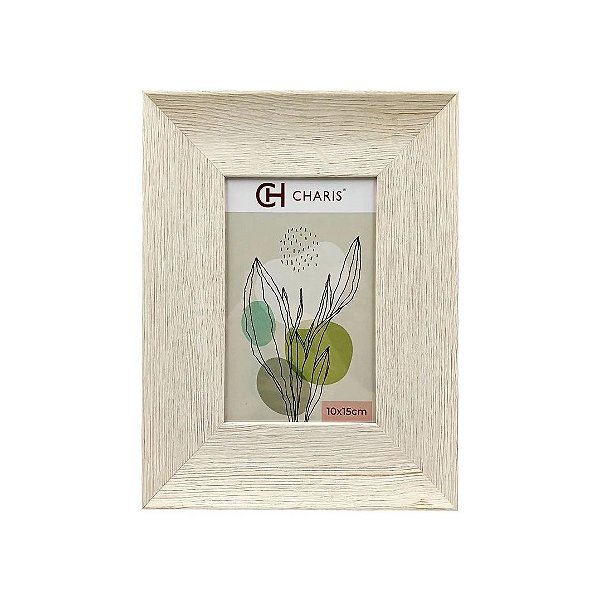 PORTA RETRATO PARA FOTO 10X15CM MODERN BRANCO MDF