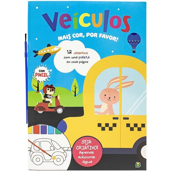LIVRO MAIS COR POR FAVOR VEICULOS