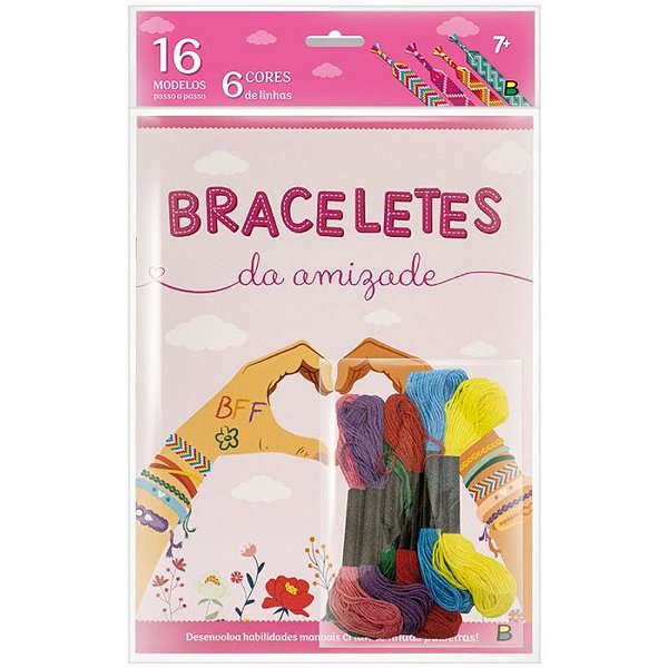 LIVRO BRACELETE DA AMIZADE ECOG KIT COM 1 UNIDADE