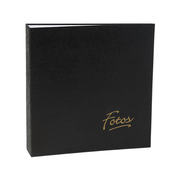ALBUM  AUTOCOLANTE FERRAGEM 15FL PAPEL BRANCO - 164 PRETO