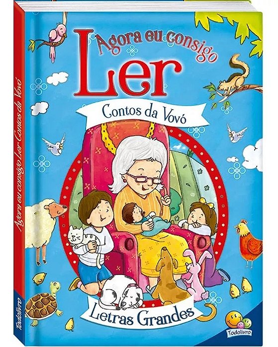 LIVRO AGORA EU CONSIGO LER II CONTOS DA VOVO