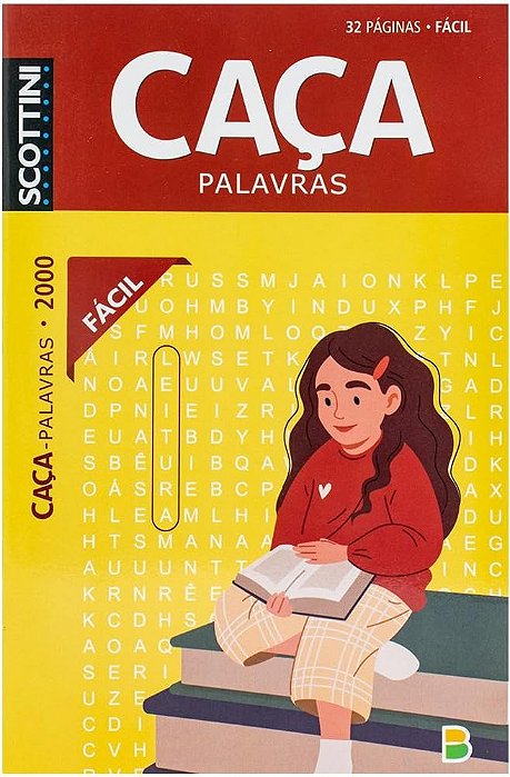 CAÇA PALAVRAS 32P N2000 FACIL SCOTTINI