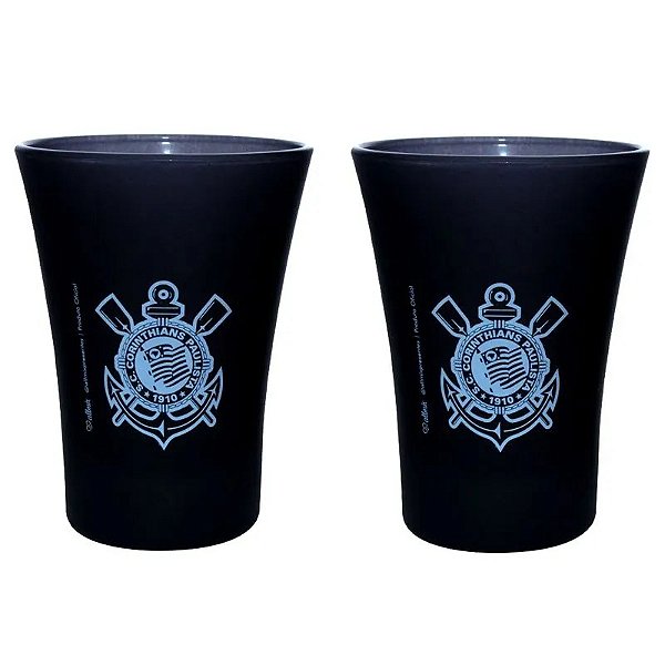 COPO SHOT 2 PEÇAS 60ML CORINTHIANS OFICIAL