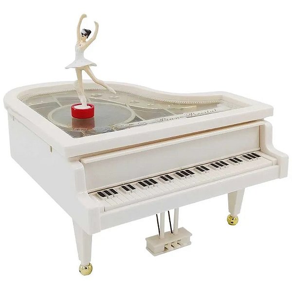 CAIXA MUSICAL PIANO COM BAILARINA