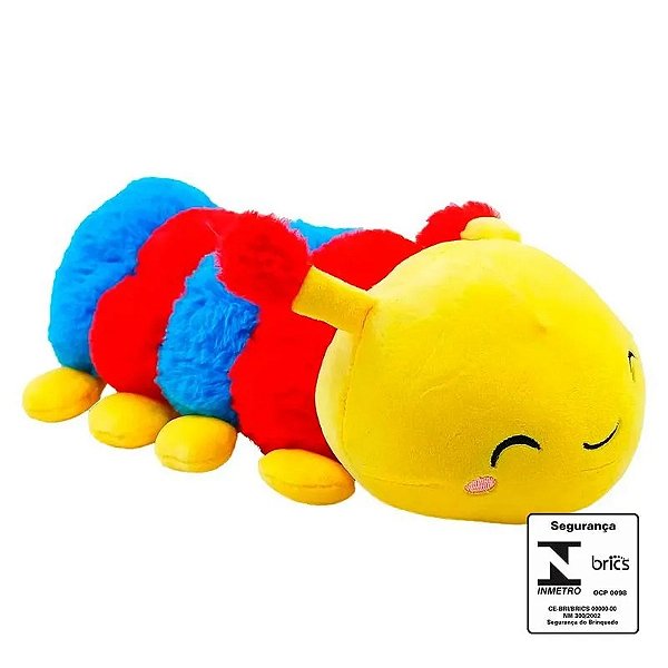 BICHO DE PELUCIA CENTOPEIA 34CM