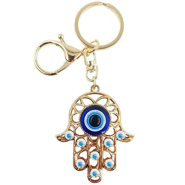 CHAVEIRO MAO DE FATIMA METAL