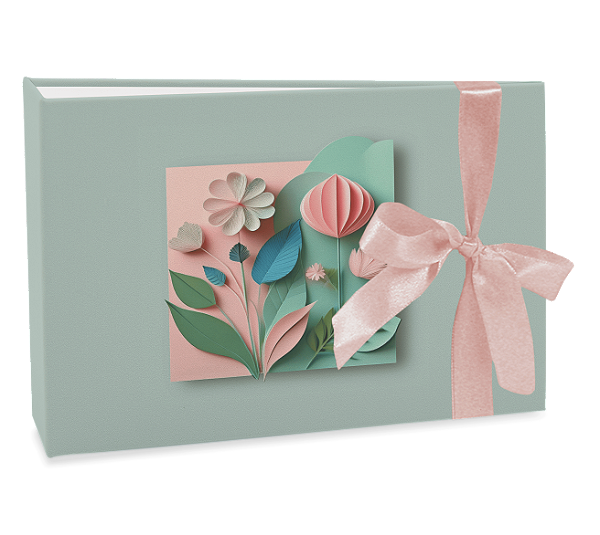 ALBUM GIFT HORIZONTAL PARA 60 FOTOS 10X15  327