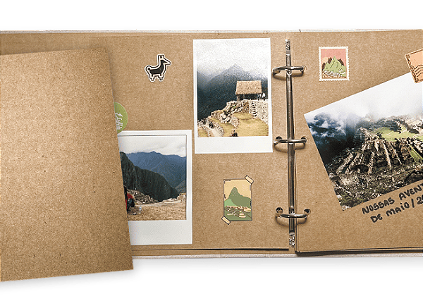 REFIL FOLHA CARTAO KRAFT SCRAP 10FL - R37