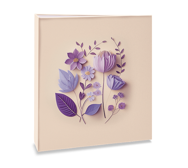 Album Floral Capa Dura para 200 fotos 10x15 331