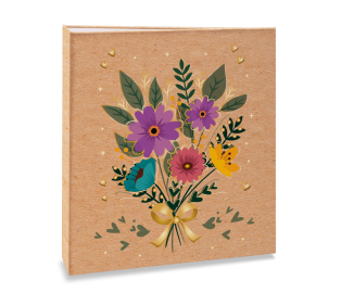 Album Floral Capa Dura para 200 fotos 10x15 332