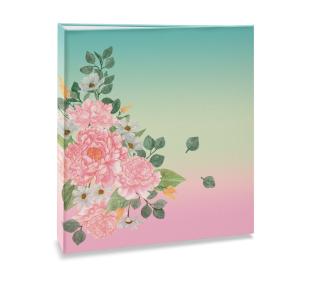 Album Floral Capa Dura para 200 fotos 10x15 333