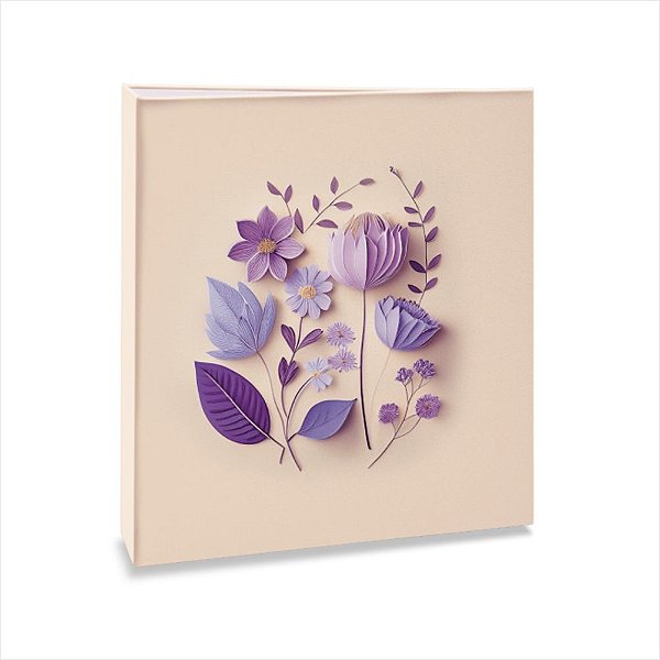 Album Capa Dura Floral para 60 fotos 10x15 331