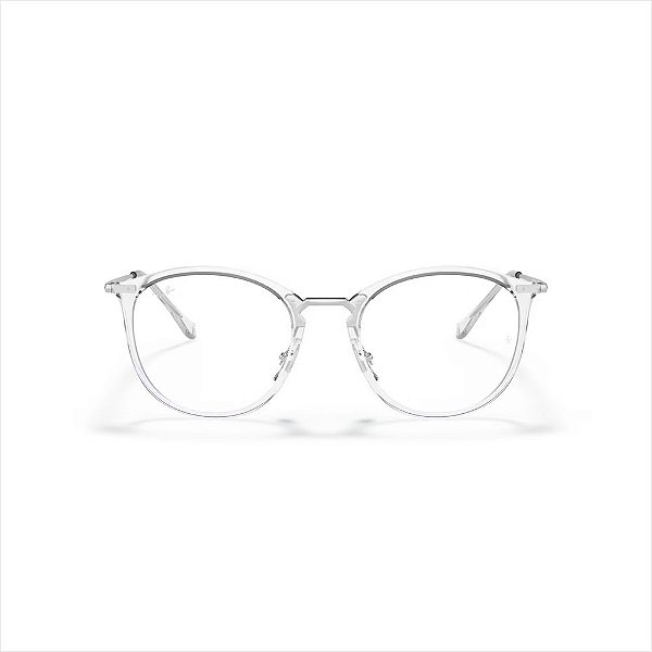 Armação Óculos Ray Ban Rb7140 Optics Transparente