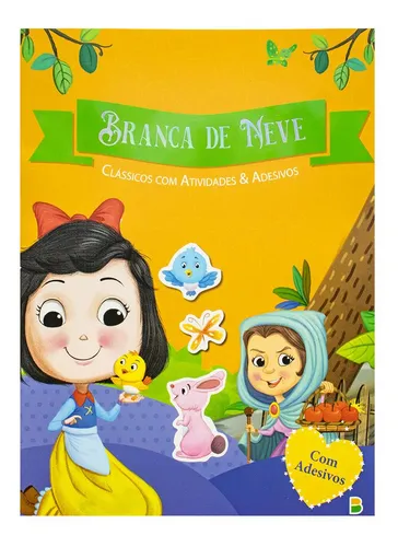 CLASSICOS COM ATIVIDADES & ADESIVOS BRANCA DE NEVE