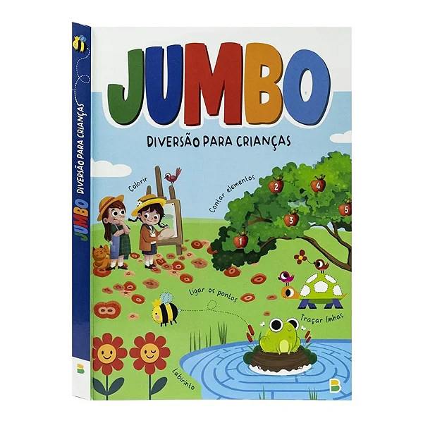LIVRO COM ATIVIDADES JUMBO DIVERSAO PARA CRIANCAS