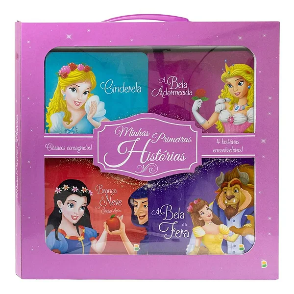 LIVRO MINHAS PRIMEIRAS HISTORIAS BOX PRINCESAS