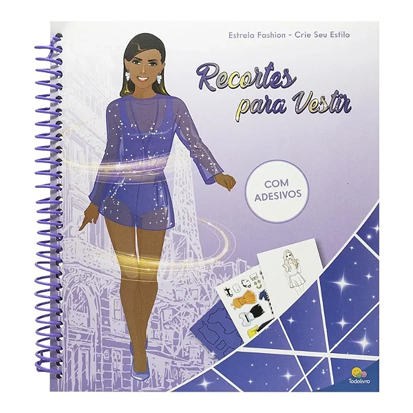LIVRO ESTRELA FASHION  CRIE SEU ESTILO RECORTES PARA VESTIR
