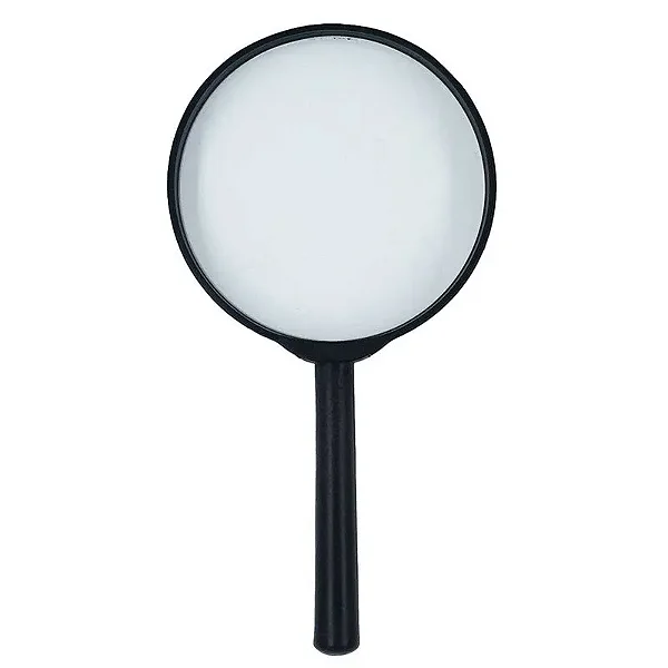 LUPA 90MM VIDRO E PLASTICO