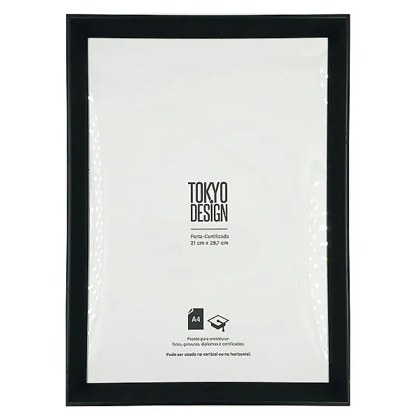 QUADRO CERTIFICADO A4 MDF