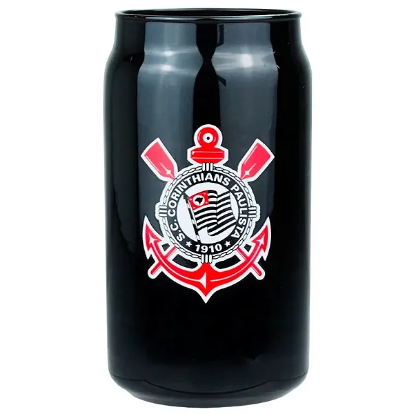 COPO 450ML CORINTHIANS DE VIDRO OFICIAL