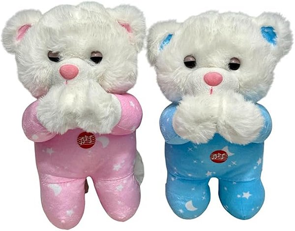 URSO QUE REZA 23CM PEL