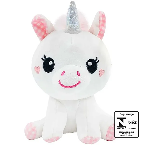 unicórnio18CM PELUCIA