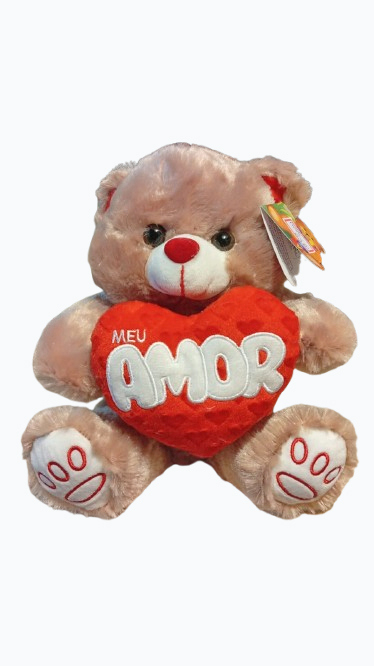 URSO 24CM AMOR PELUCIA
