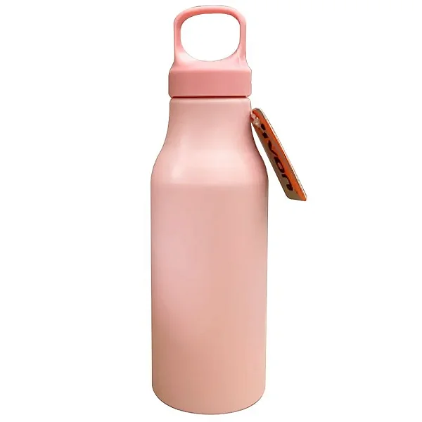 GARRAFA 650ML ROSA ALUMINIO
