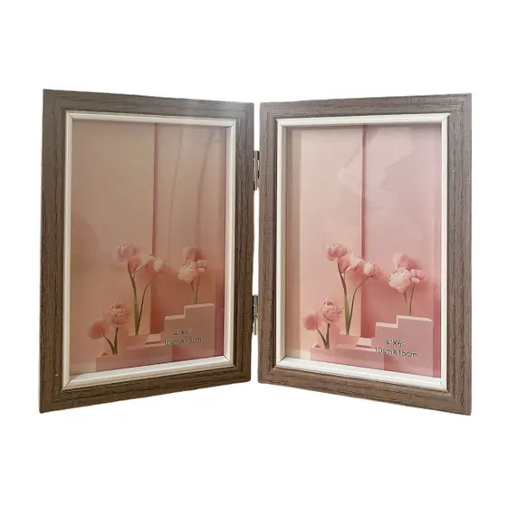 PORTA RETRATO PARA FOTO 10X15CM DUPLO