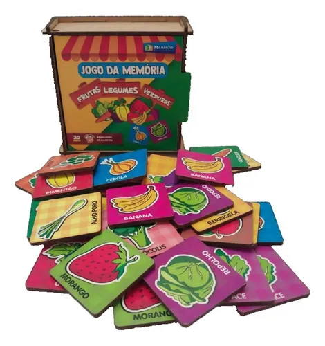 JOGO DA MEMORIA FRUTAS
