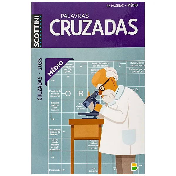 PALAVRAS CRUZADAS SCOTTINI (32P) N.2035 (MEDIO)