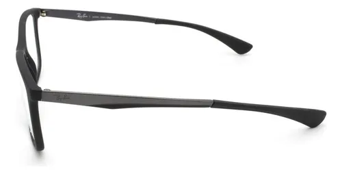 Armação De Óculos Ray Ban Rb7133l Preto 5826 55 17 145 Preto