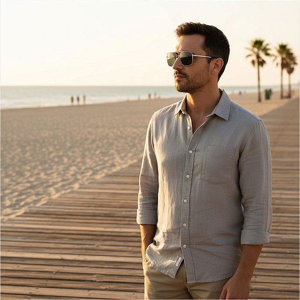 Óculos  de Sol Ray ban 3758 003/2V 56 16 145 3P