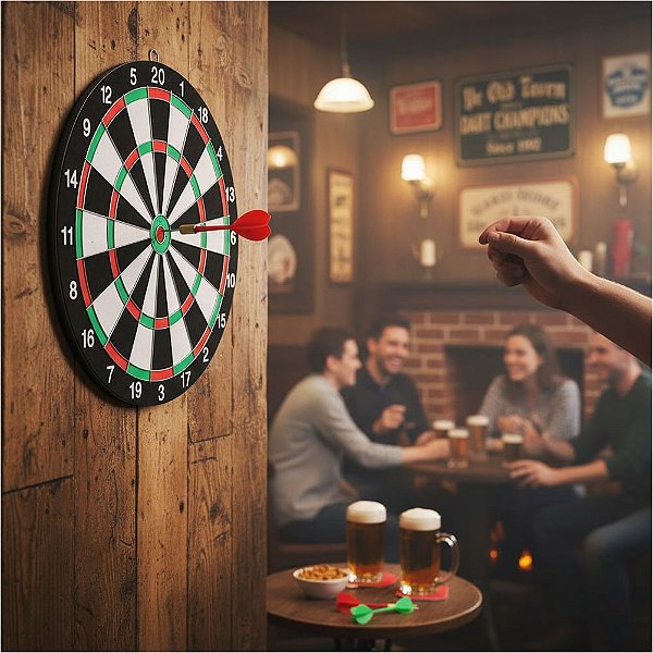 Jogo de Dardos 5 Peças 28,5cm 12 Polegadas