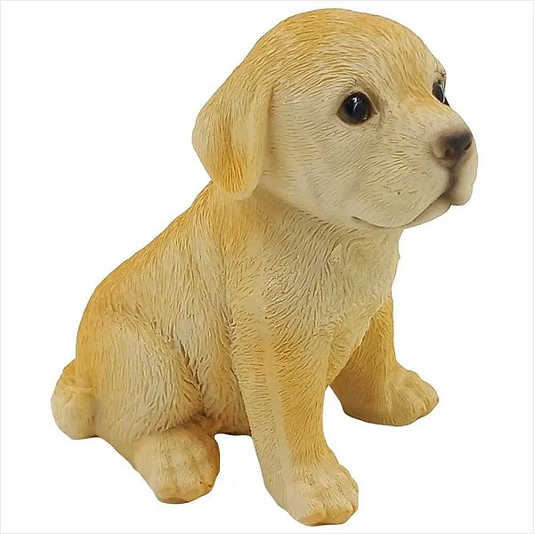 Cachorro Decorativo 8x7,5cm em Resina